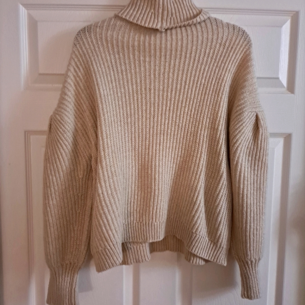 Turtleneck sweatshirt